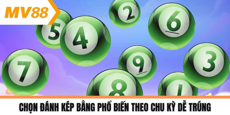 Chọn đánh kép bằng phổ biến theo chu kỳ dễ trúng