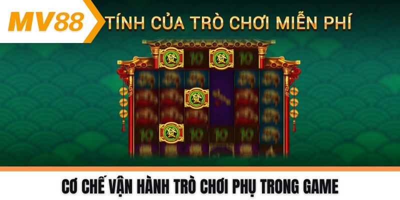 Cơ chế vận hành trò chơi phụ trong game