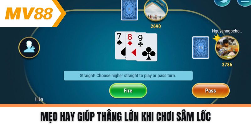 Mẹo hay giúp thắng lớn khi chơi Sâm Lốc